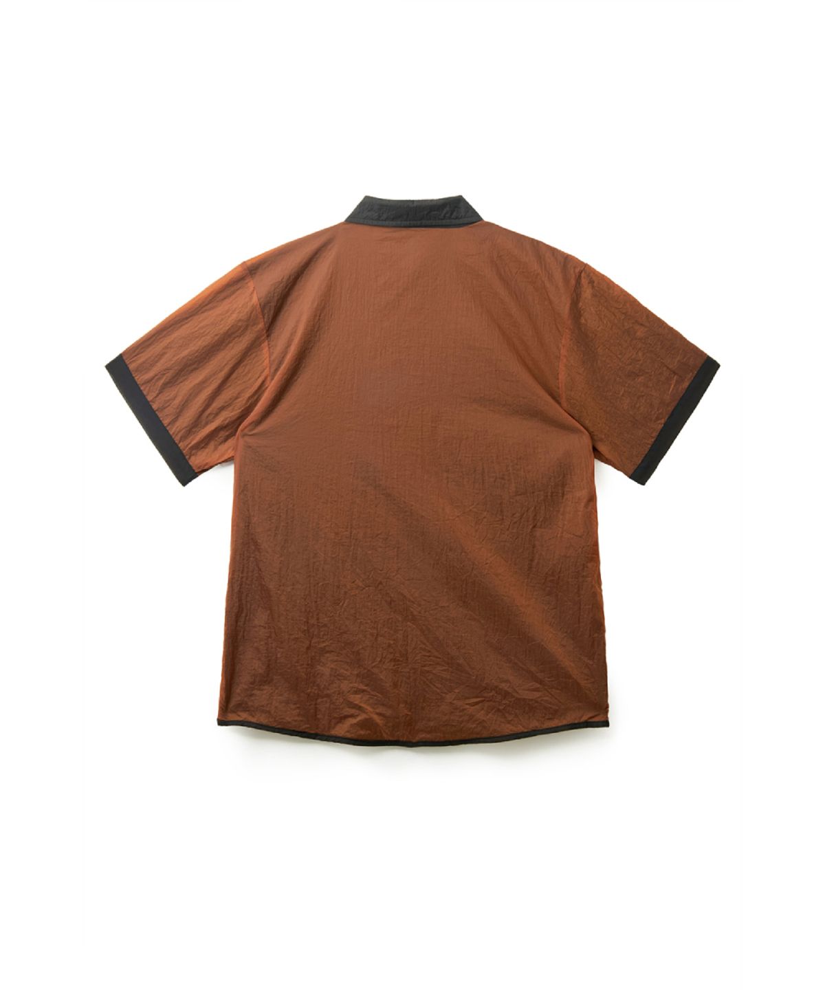 해칭룸(HATCHINGROOM) Reversible Two Face Shirt Black/Orange