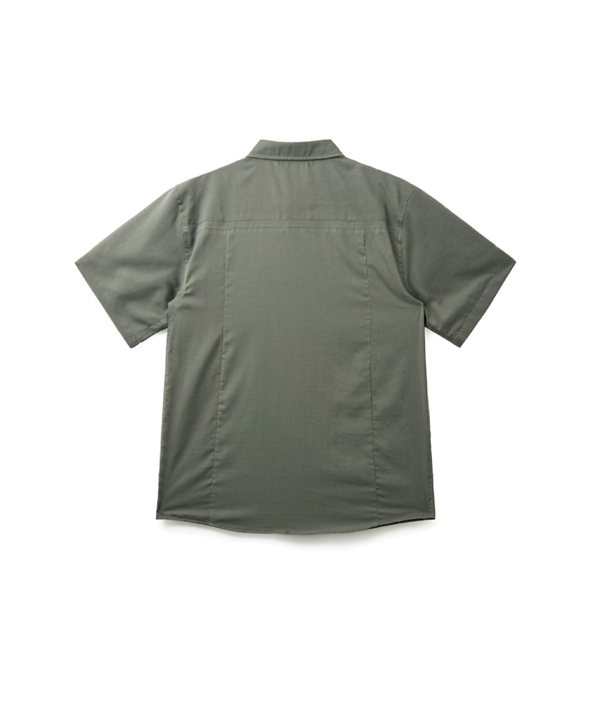 해칭룸(HATCHINGROOM) Reversible Two Face Shirt Sage/Grey