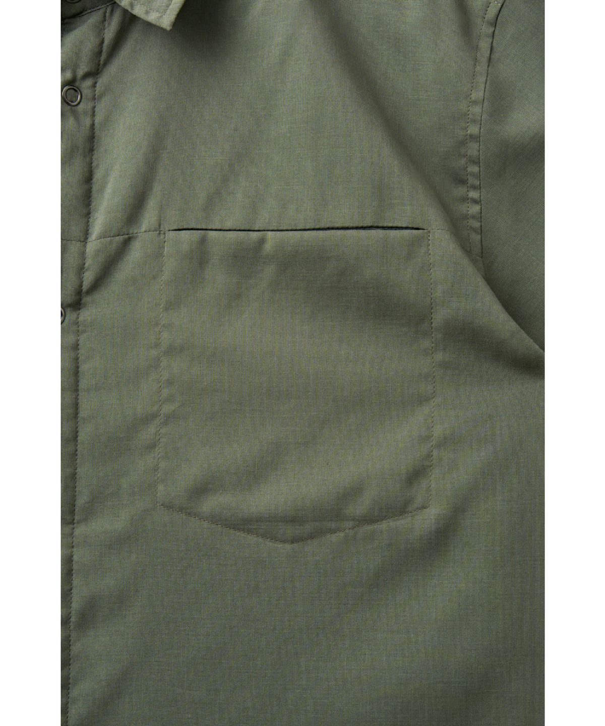 해칭룸(HATCHINGROOM) Reversible Two Face Shirt Sage/Grey