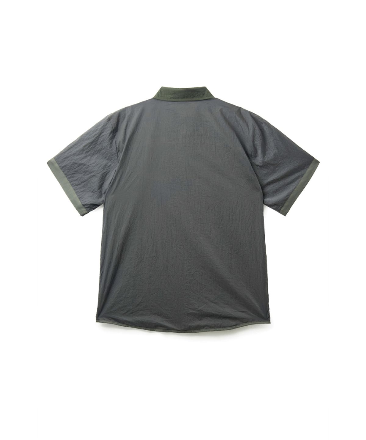 해칭룸(HATCHINGROOM) Reversible Two Face Shirt Sage/Grey