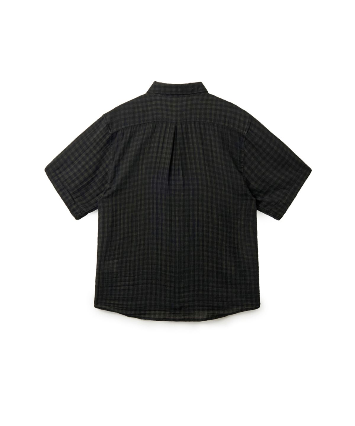 해칭룸(HATCHINGROOM) Shadow Check Shirt Gingham Check Grey Beige