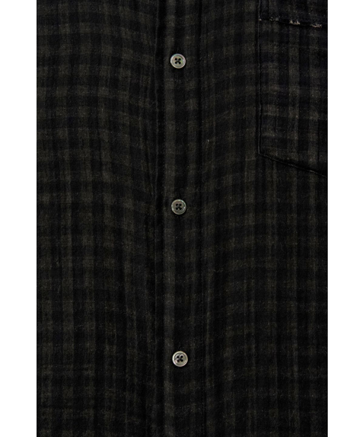 해칭룸(HATCHINGROOM) Shadow Check Shirt Gingham Check Grey Beige
