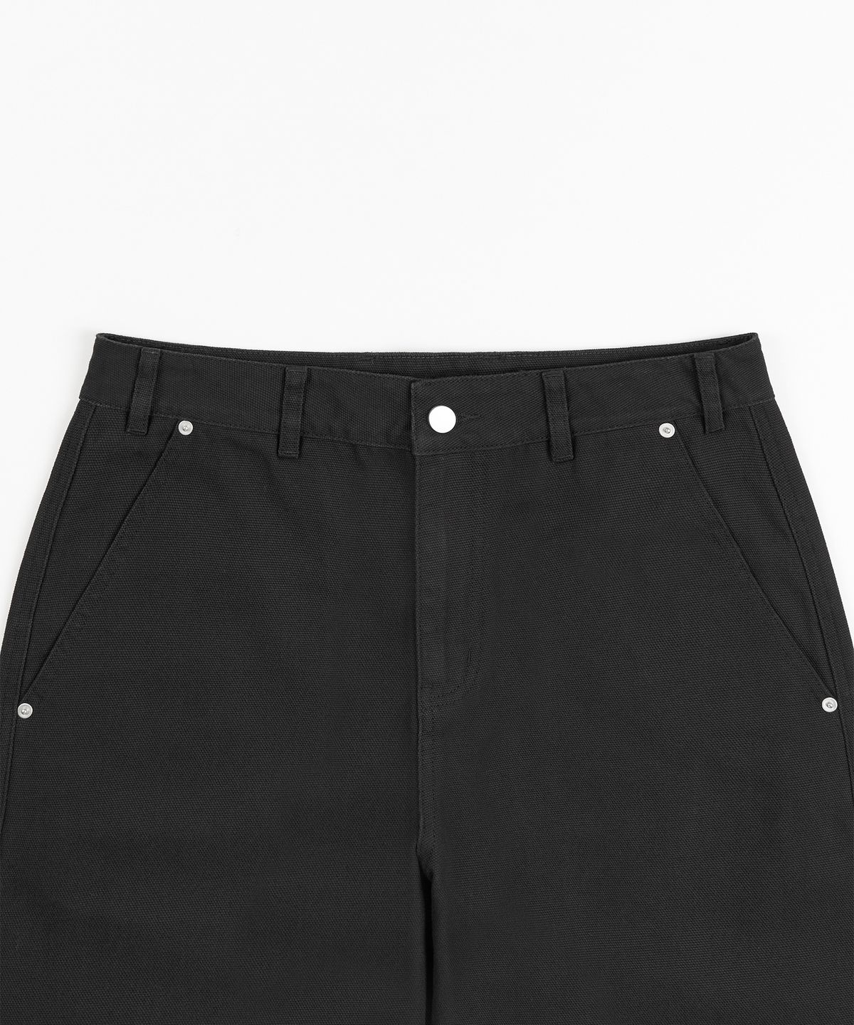 토피(TOFFEE) 클래식 옥스포드 워크 팬츠 (BLACK)