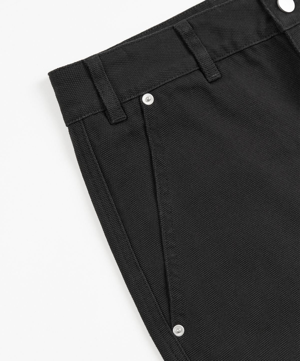 토피(TOFFEE) 클래식 옥스포드 워크 팬츠 (BLACK)