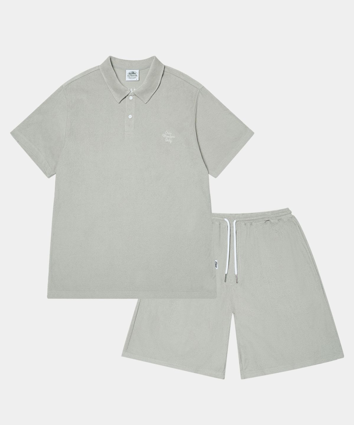크루멤버스온리(CREW MEMBERS ONLY) ALLDAY TERRY SET UP GRAY