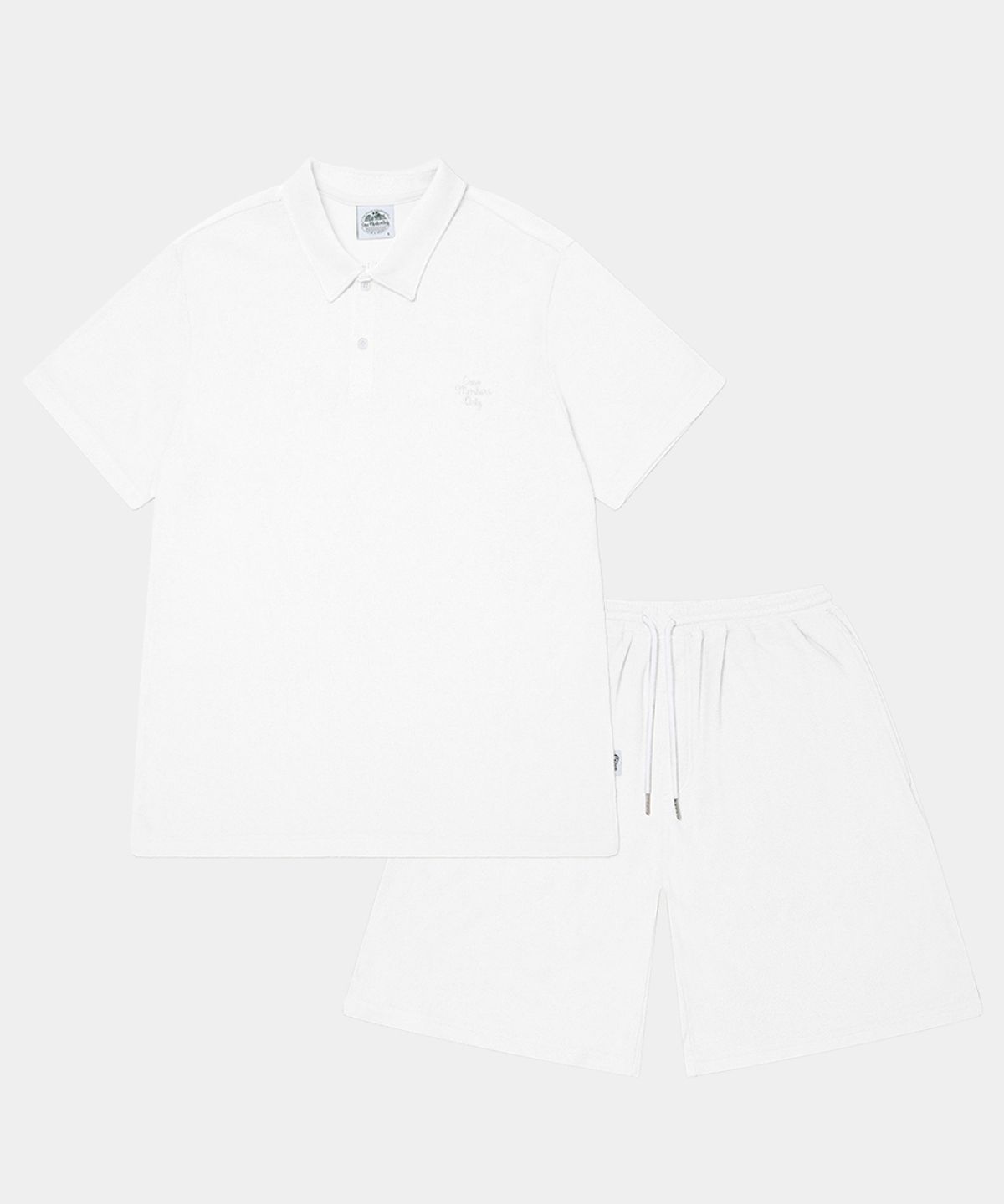 크루멤버스온리(CREW MEMBERS ONLY) ALLDAY TERRY SET UP WHITE