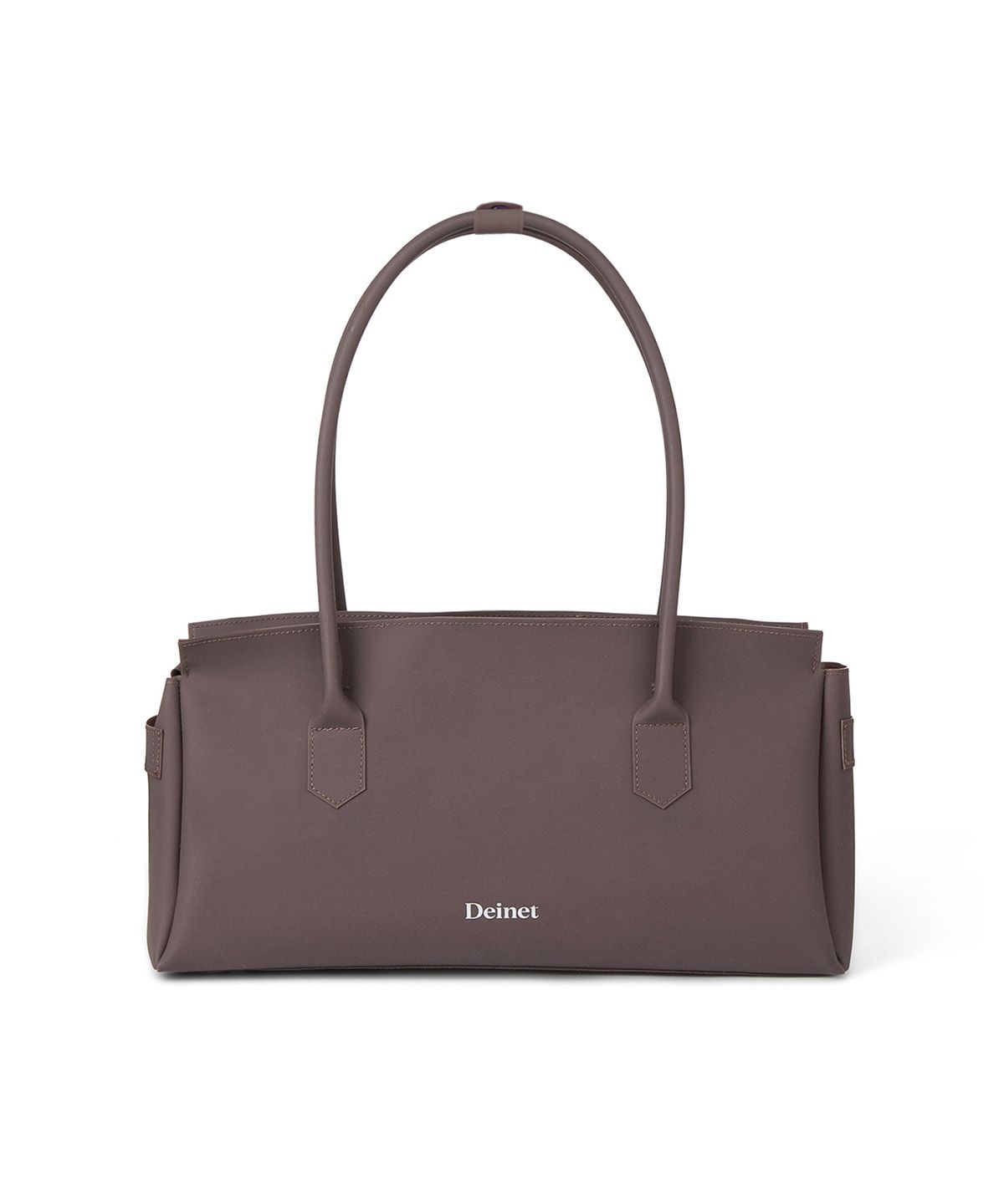 다이닛(DEINET) JELLY TWO-WAY BAG IN BROWN