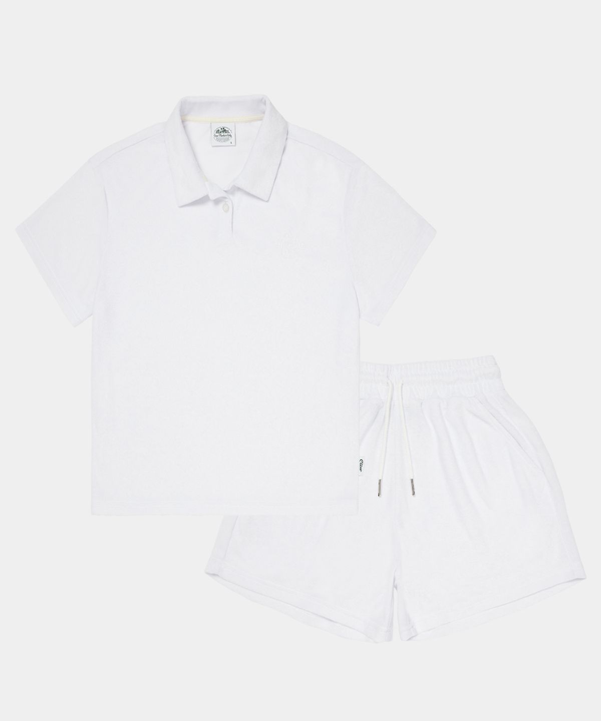 크루멤버스온리(CREW MEMBERS ONLY) (W)ALLDAY TERRY SET UP WHITE