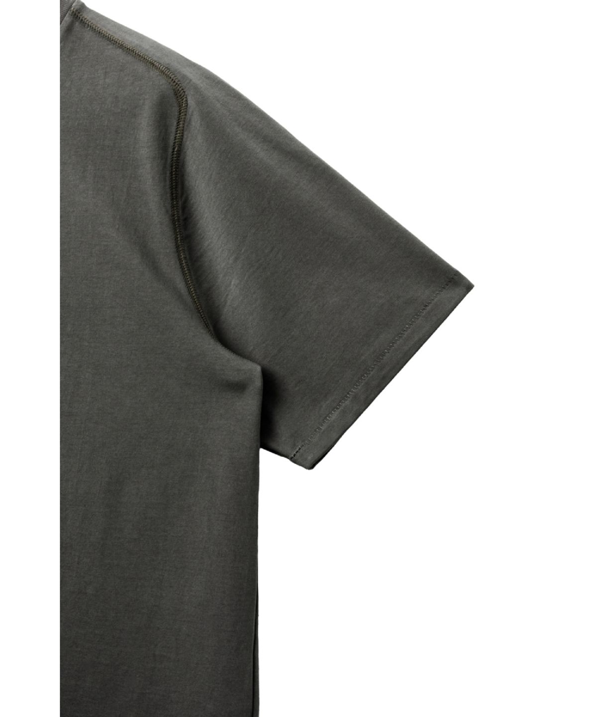 해칭룸(HATCHINGROOM) Crop Tee 1/2 Charcoal