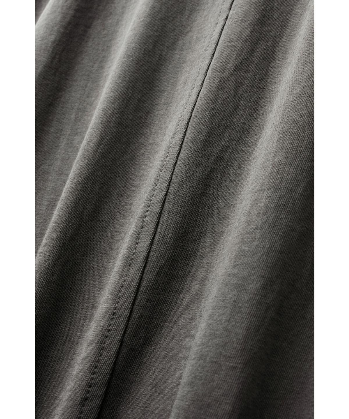 해칭룸(HATCHINGROOM) Crop Tee 1/2 Charcoal