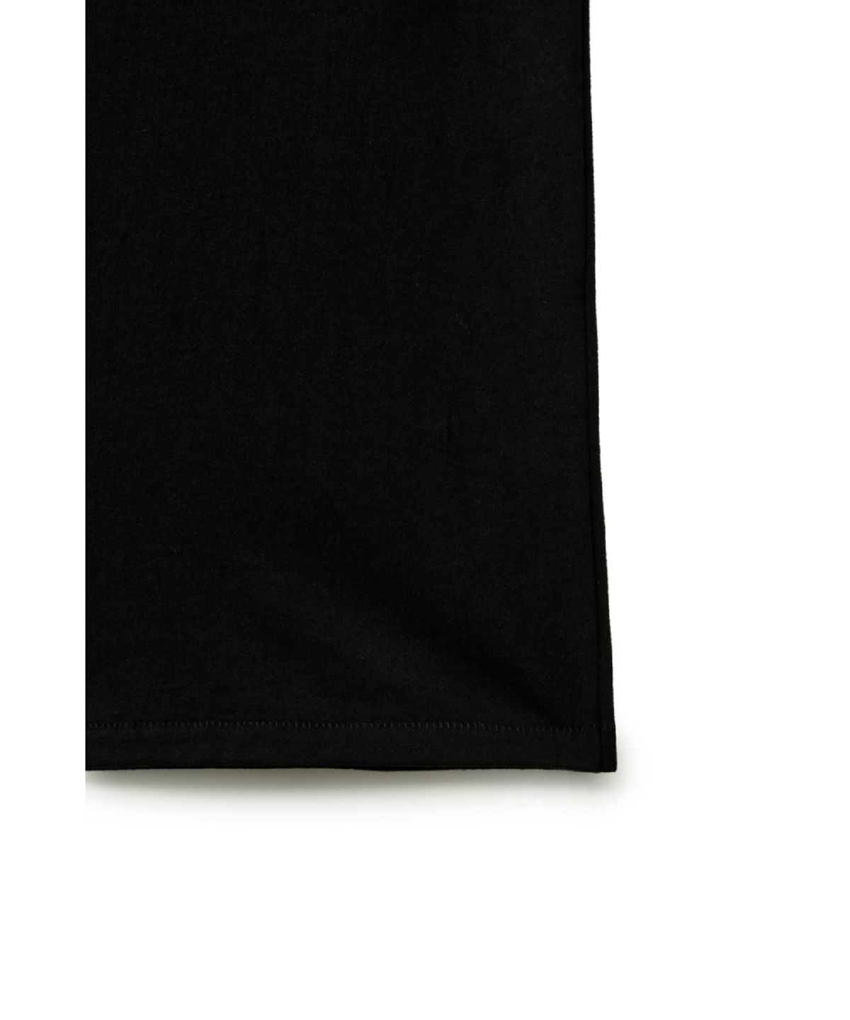 해칭룸(HATCHINGROOM) Double Neck Tee Black