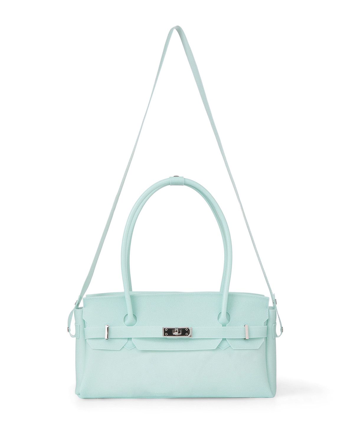 다이닛(DEINET) JELLY TWO-WAY BAG IN ICE BLUE