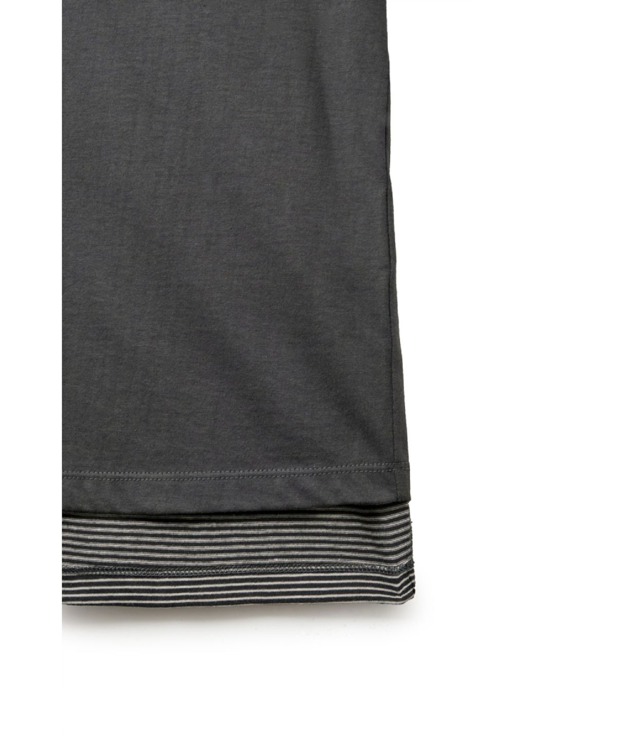 해칭룸(HATCHINGROOM) Two Face Tee 1/2 Charcoal