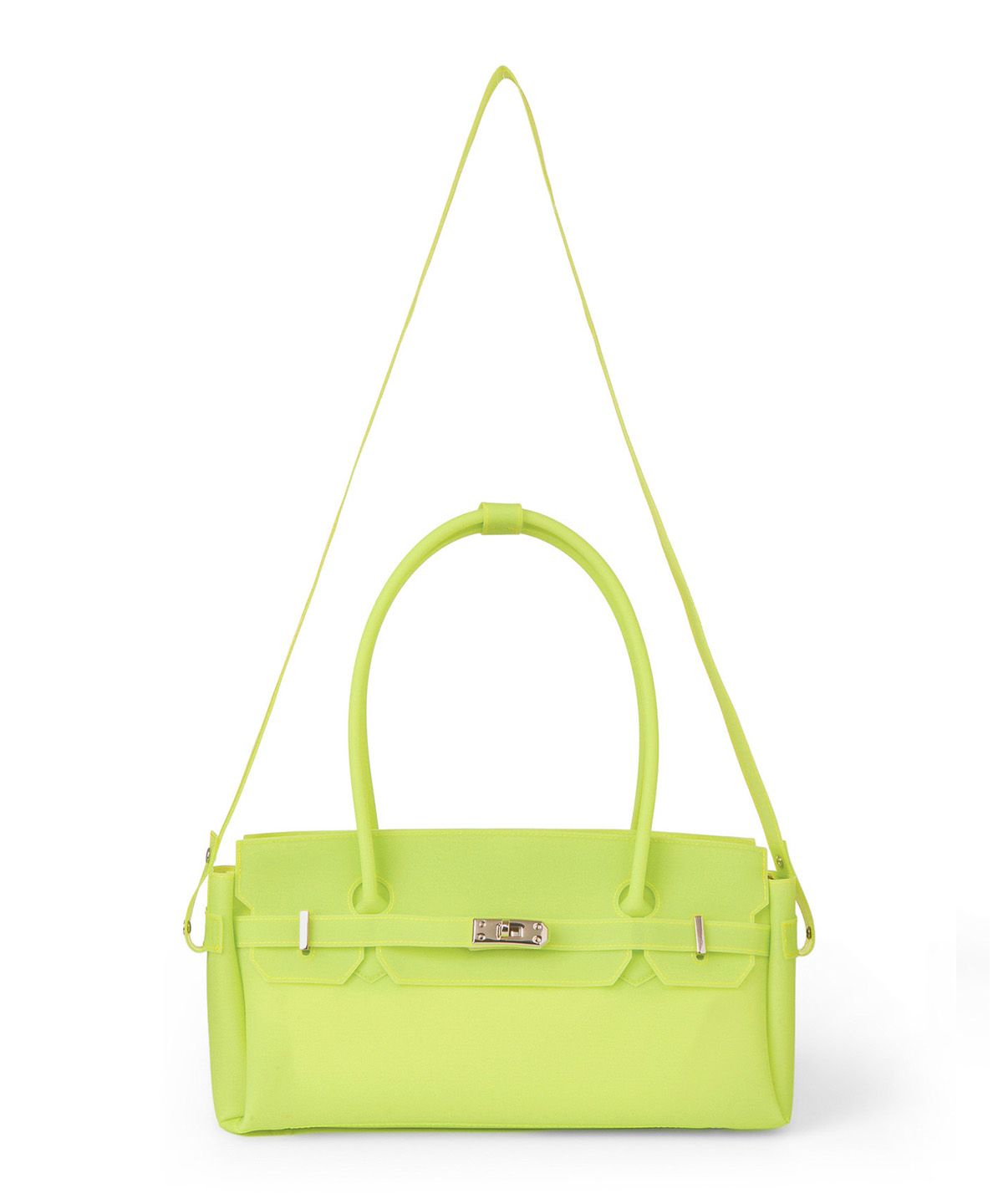 다이닛(DEINET) JELLY TWO-WAY BAG IN LIGHT YELLOW