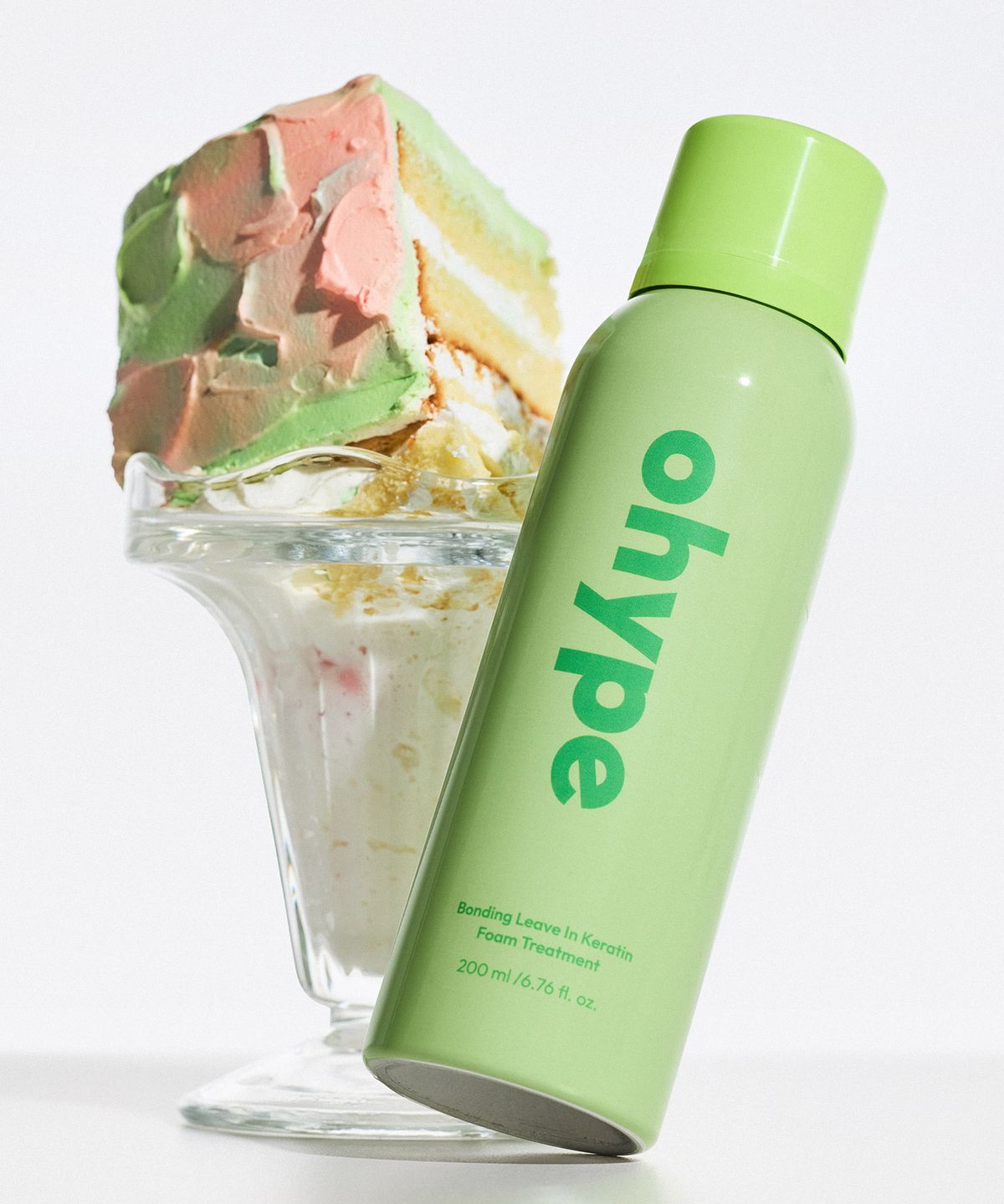 오하입(OHYPE) [SET] 본딩 리브인 케라틴 폼 트리트먼트 200ml 2개 (+스크런치 증정)