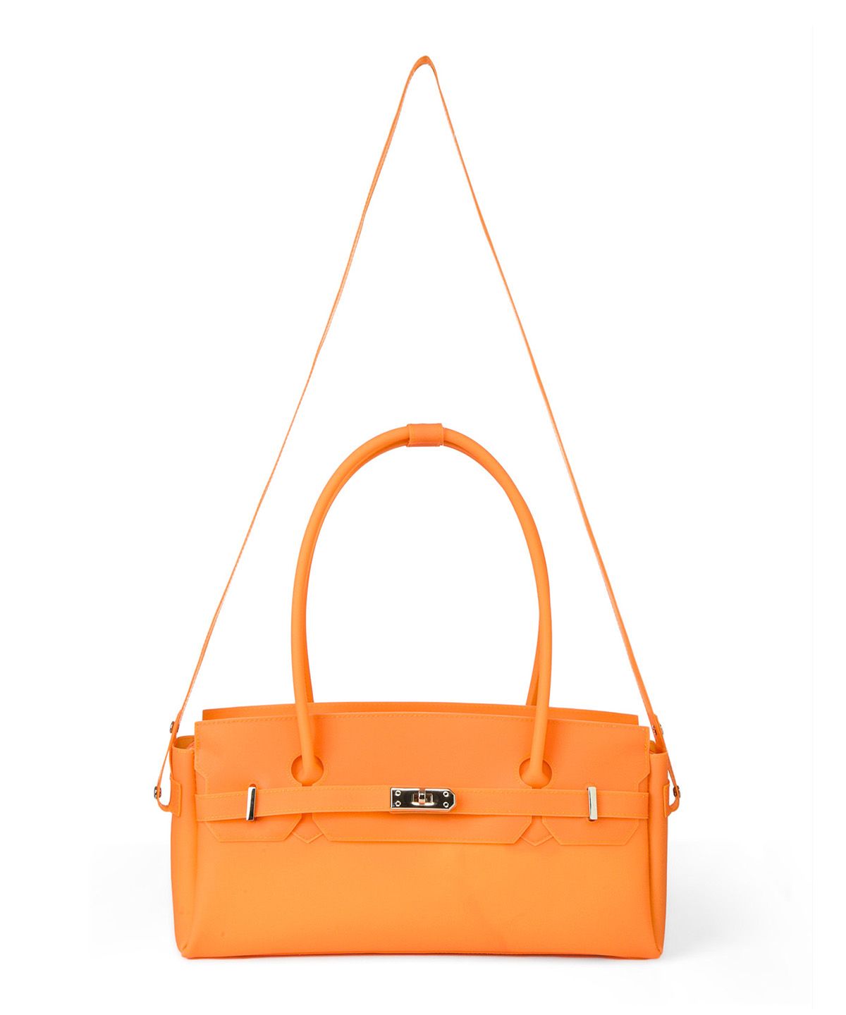 다이닛(DEINET) JELLY TWO-WAY BAG IN ORANGE