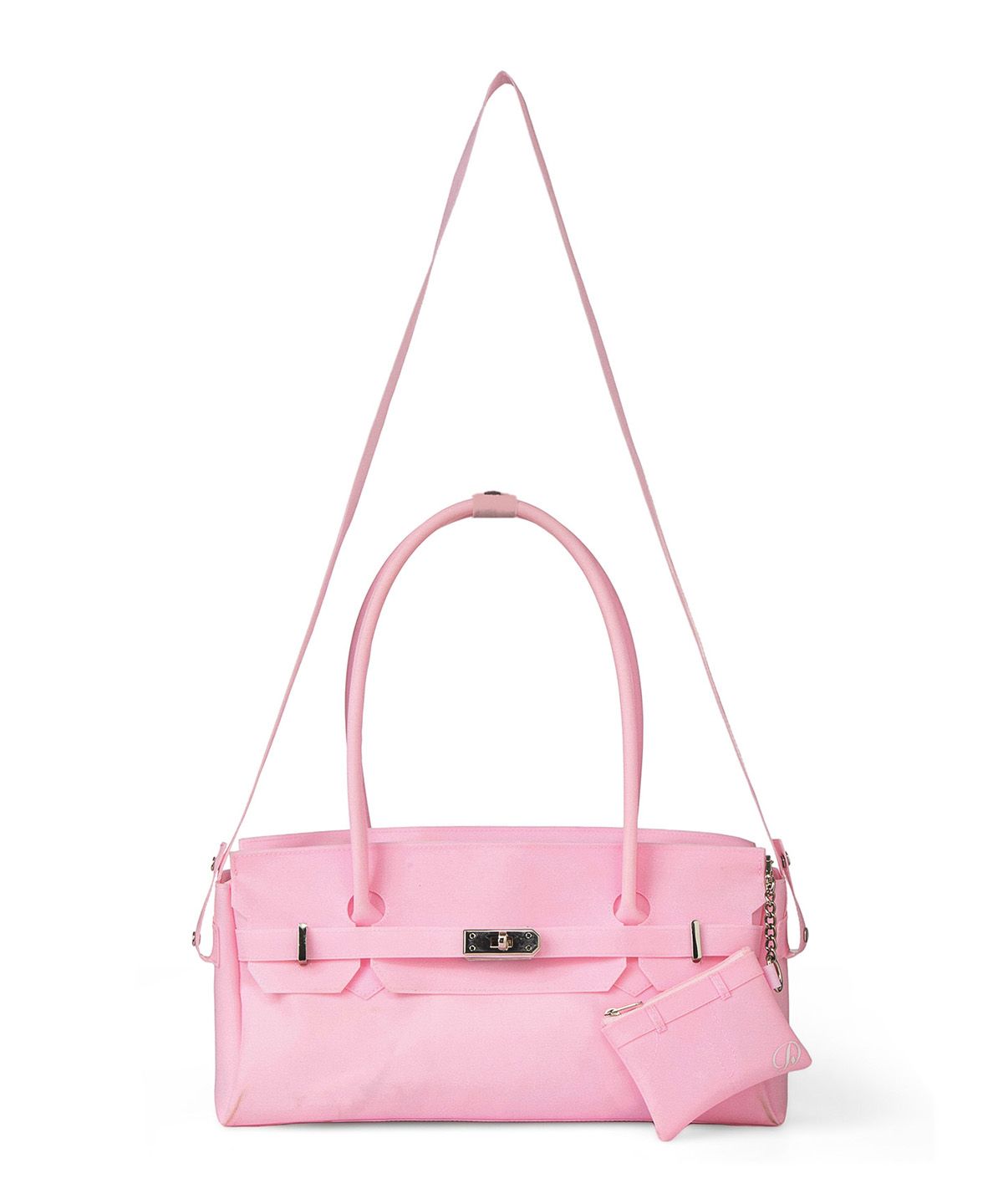다이닛(DEINET) JELLY TWO-WAY BAG IN PINK