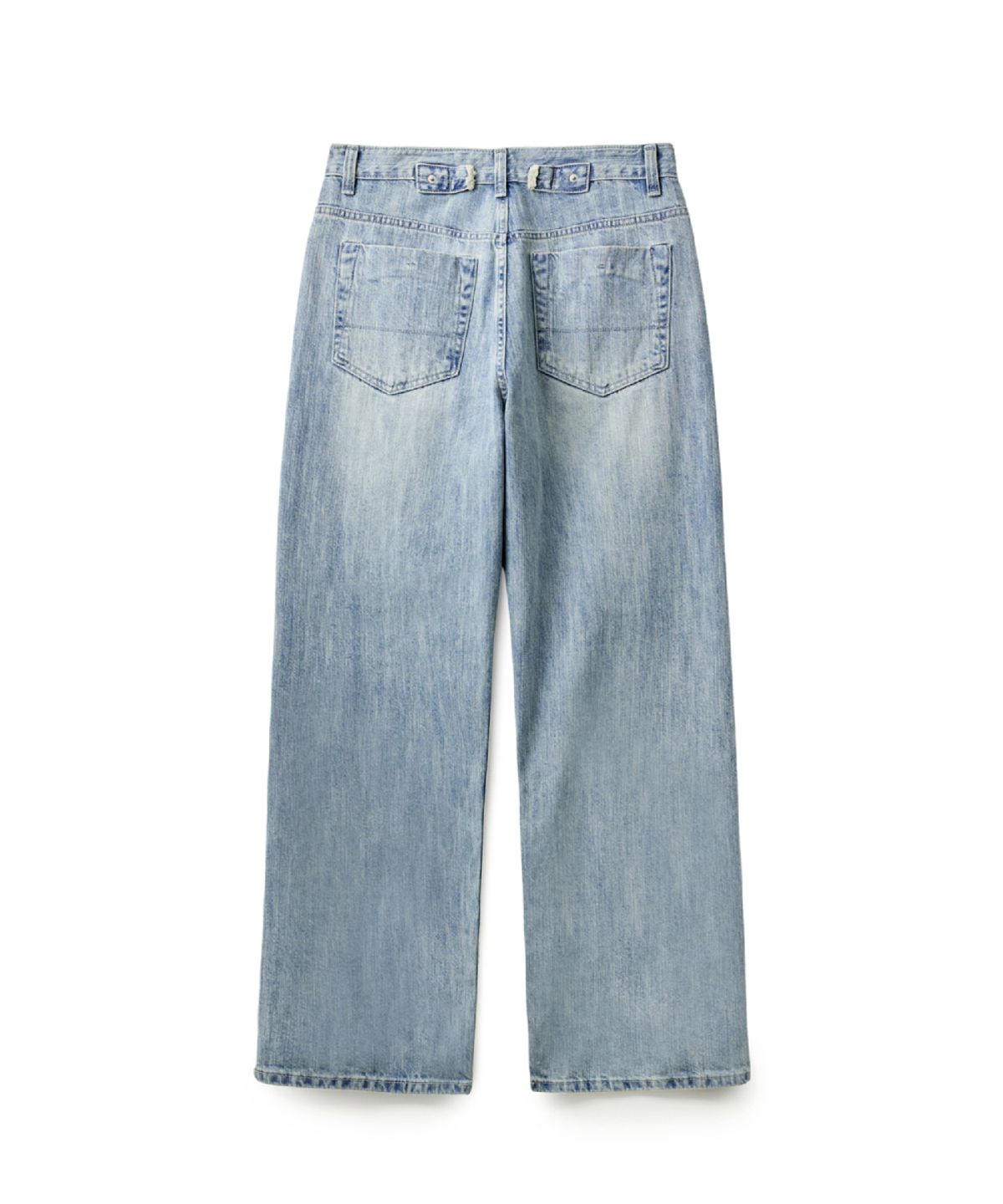 해칭룸(HATCHINGROOM) Regular Selvedge Jeans Slub Light Blue