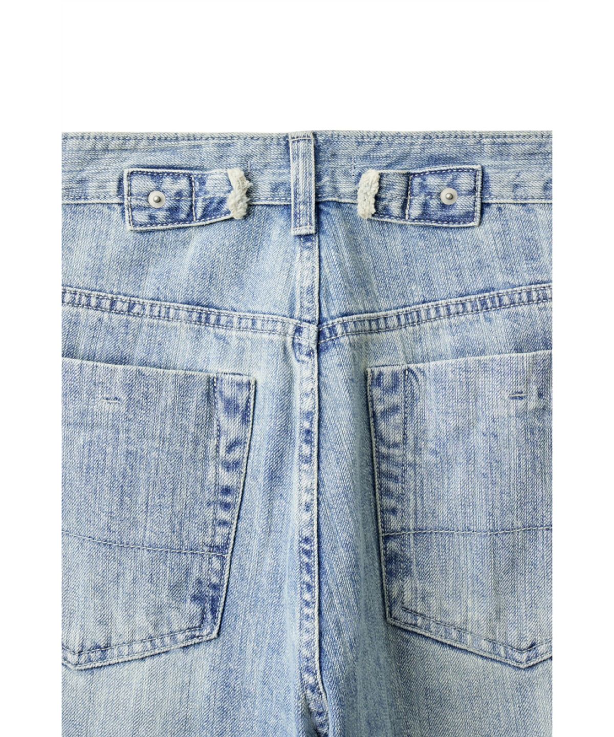 해칭룸(HATCHINGROOM) Regular Selvedge Jeans Slub Light Blue