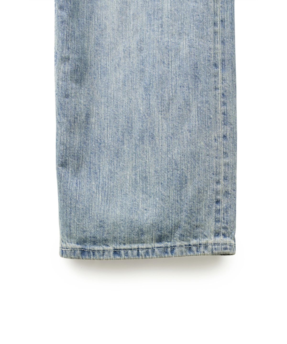해칭룸(HATCHINGROOM) Regular Selvedge Jeans Slub Light Blue