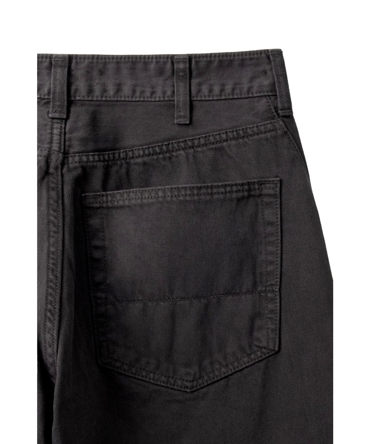 해칭룸(HATCHINGROOM) Wide Curve Jeans Charcoal