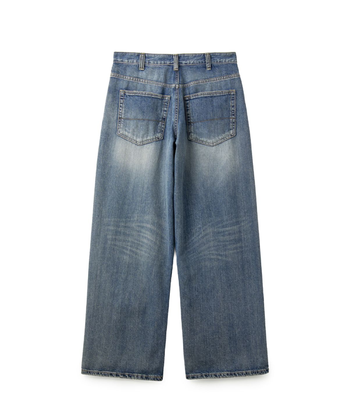 해칭룸(HATCHINGROOM) Wide Jeans Blue