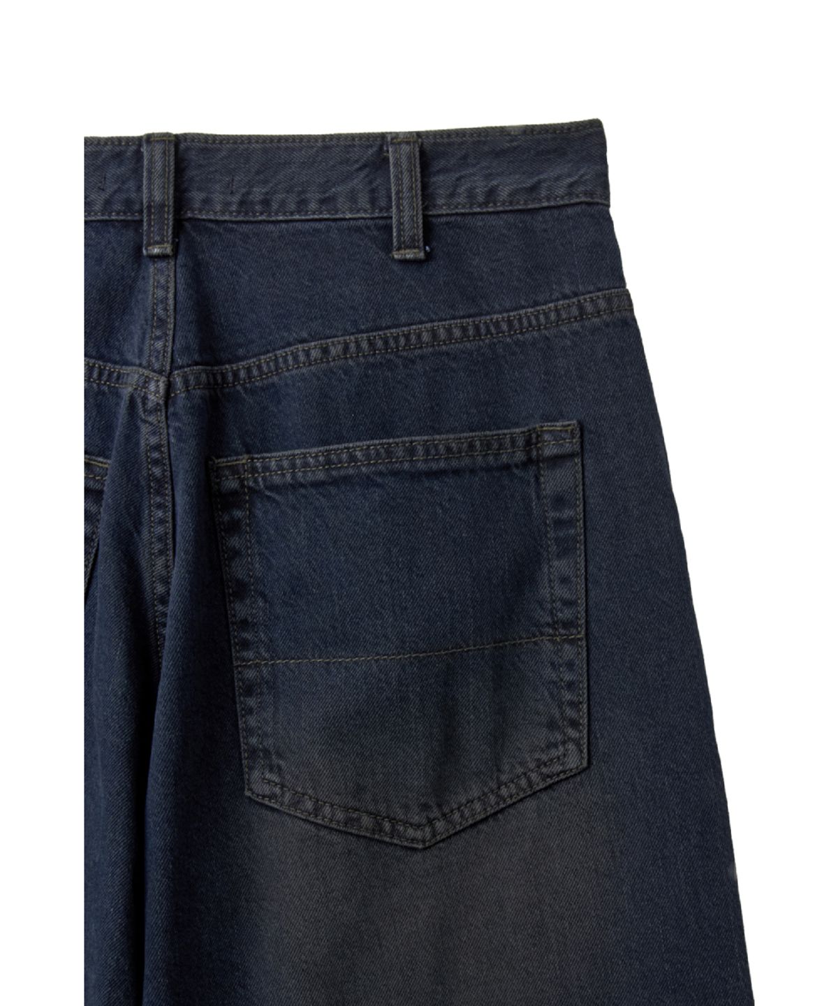 해칭룸(HATCHINGROOM) Wide Jeans Dark Blue