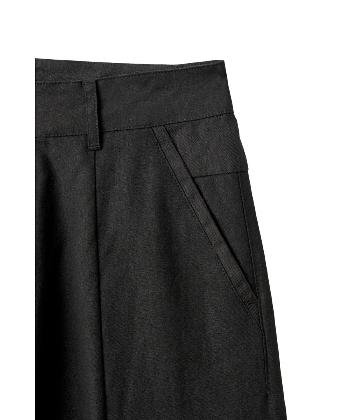 해칭룸(HATCHINGROOM) Flap Shorts Black