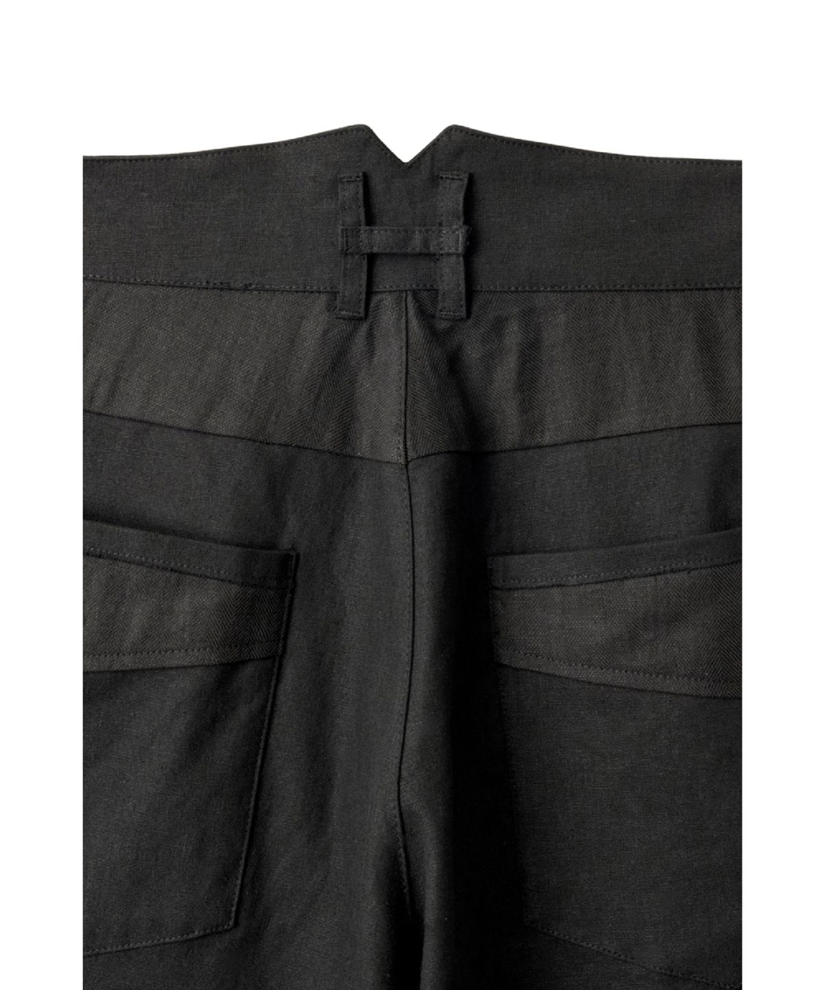 해칭룸(HATCHINGROOM) Flap Shorts Black