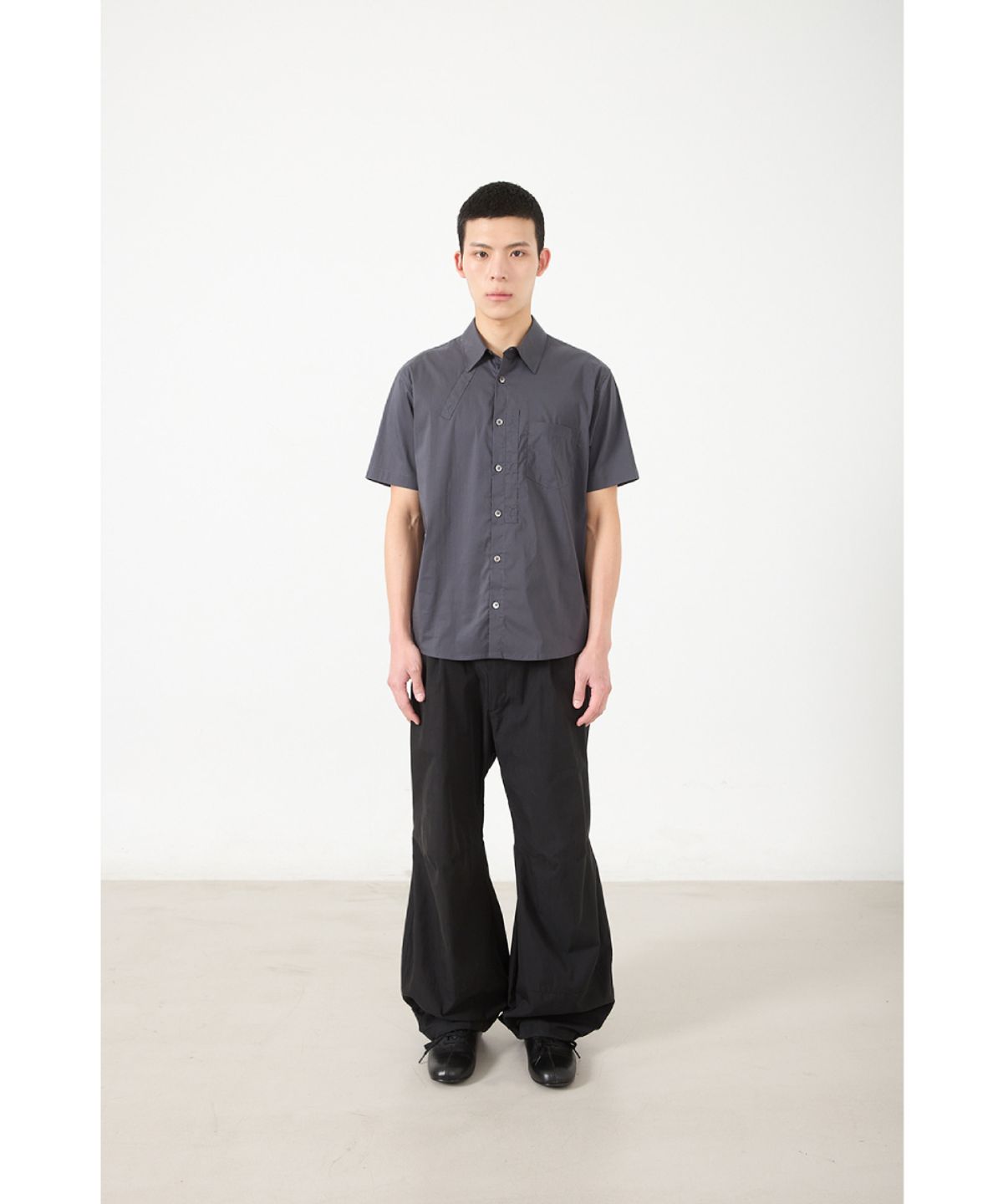 해칭룸(HATCHINGROOM) Volume Pants CN Ink Black