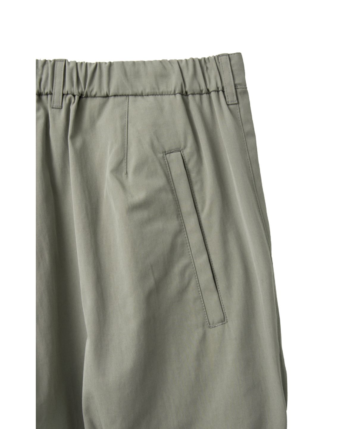 해칭룸(HATCHINGROOM) Volume Pants CN Olive Grey