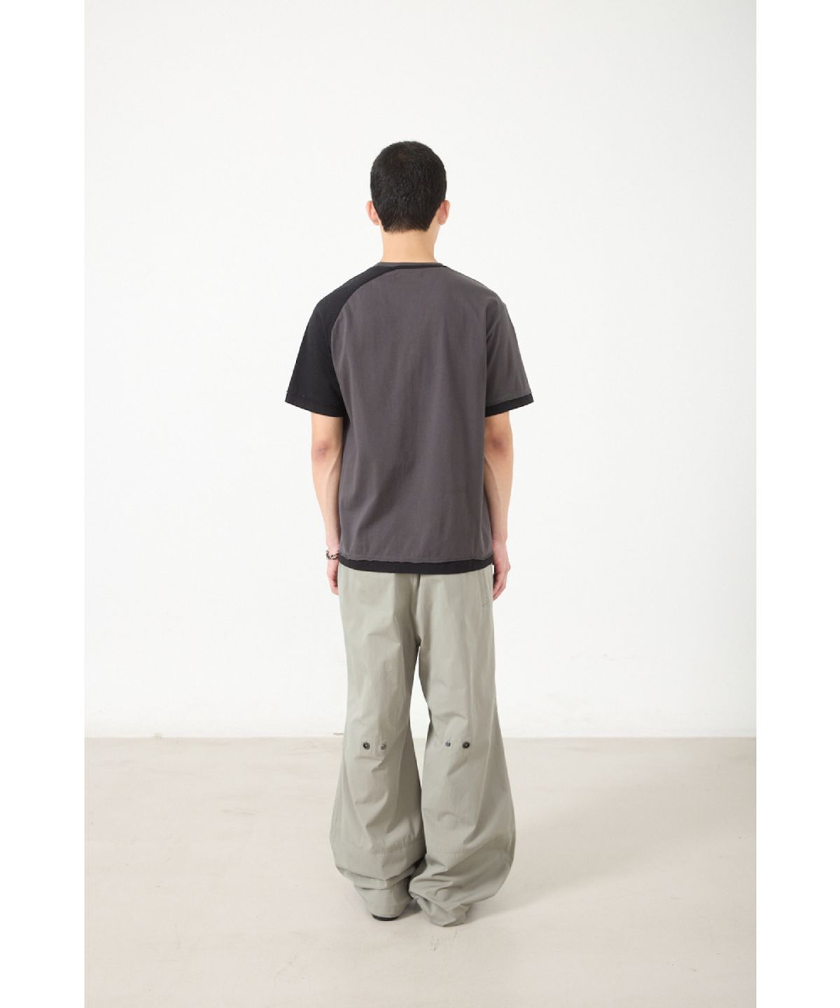 해칭룸(HATCHINGROOM) Volume Pants CN Olive Grey