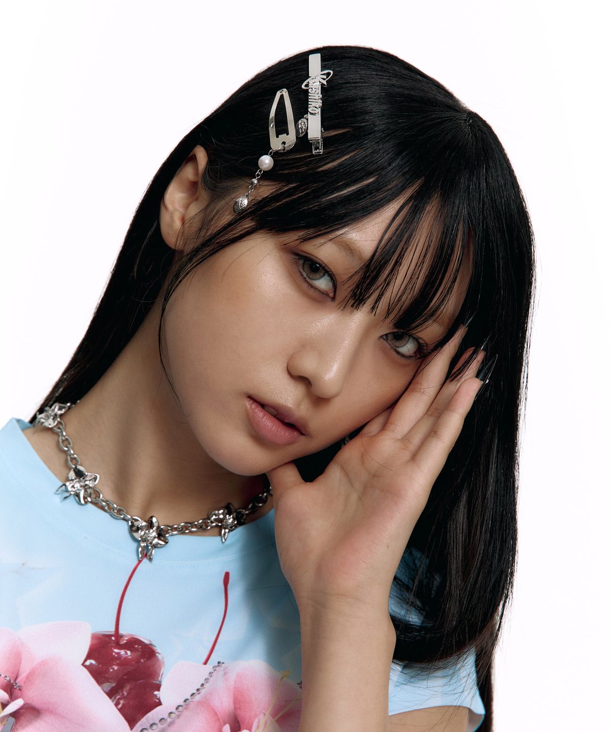 카시코(KASHIKO) Kashiko Logo Hairpin+Pearl Hairpin