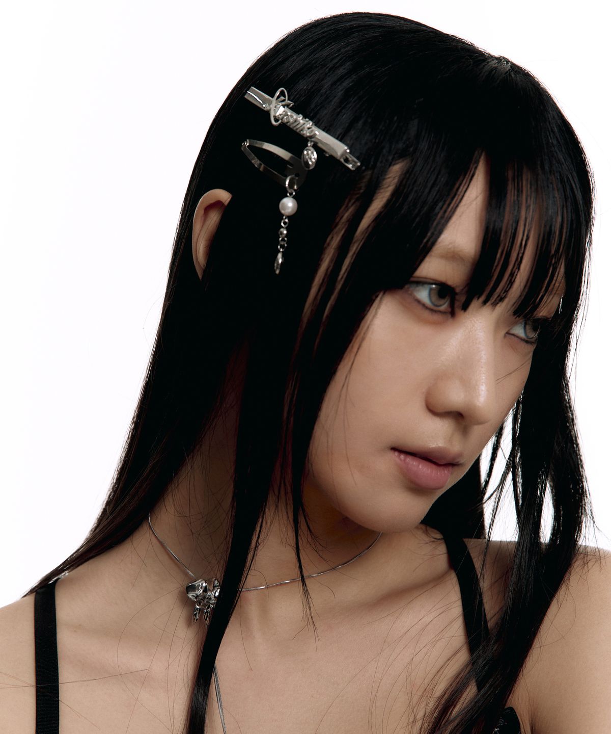 카시코(KASHIKO) Kashiko Logo Hairpin+Pearl Hairpin