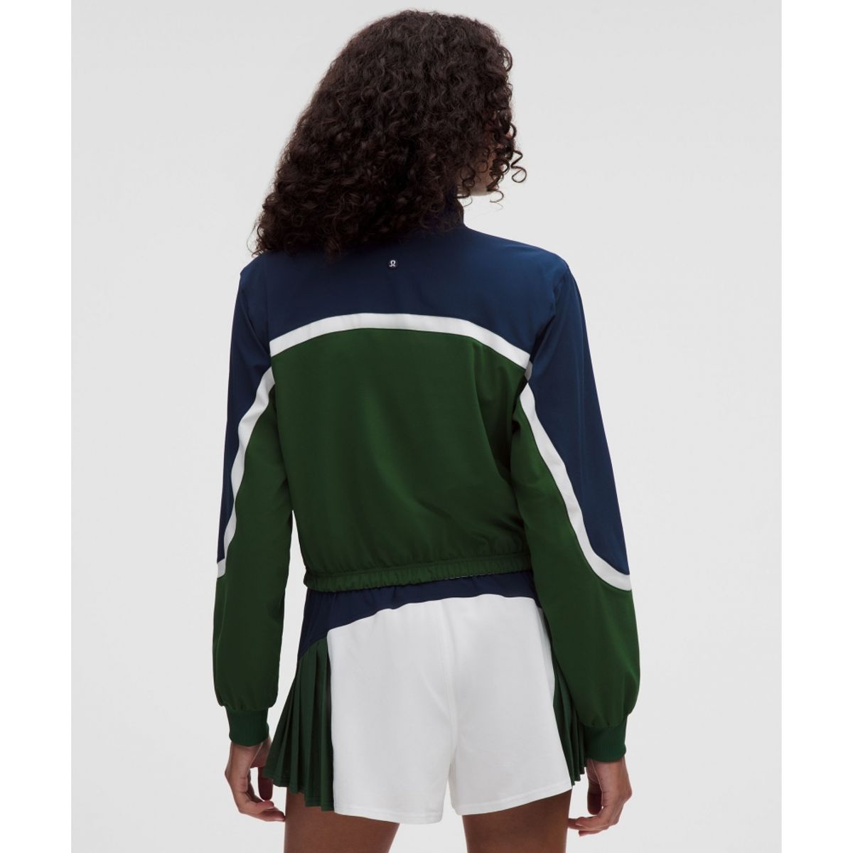 룰루레몬(LULULEMON) 코트 챔프 UV 프로텍티브 테니스 재킷  WHT IVYG CLBL