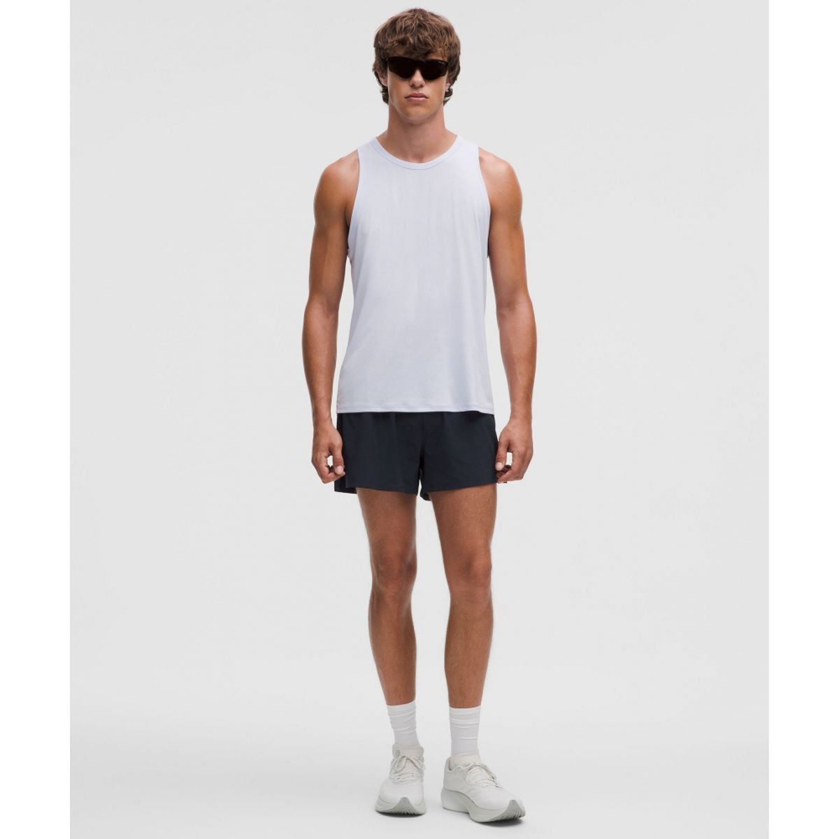 룰루레몬(LULULEMON) 마일 메이커 립스탑 라인드 쇼츠 4inch  TRNV