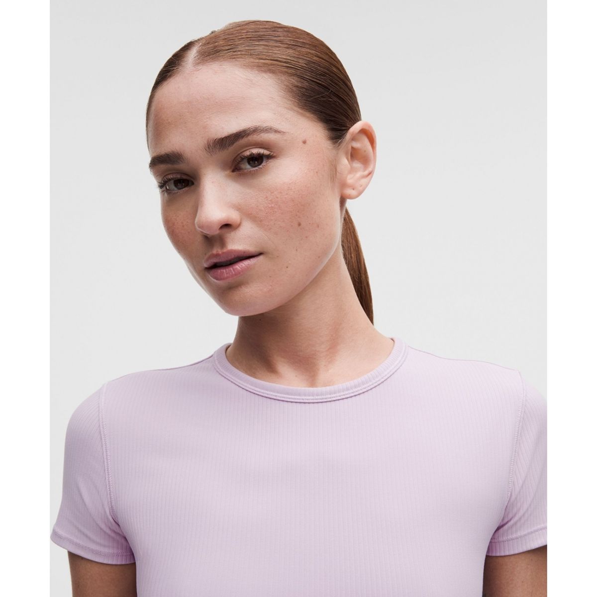 룰루레몬(LULULEMON) 올 잇 테익스 리브드 키홀 숏슬리브 셔츠  LLAY