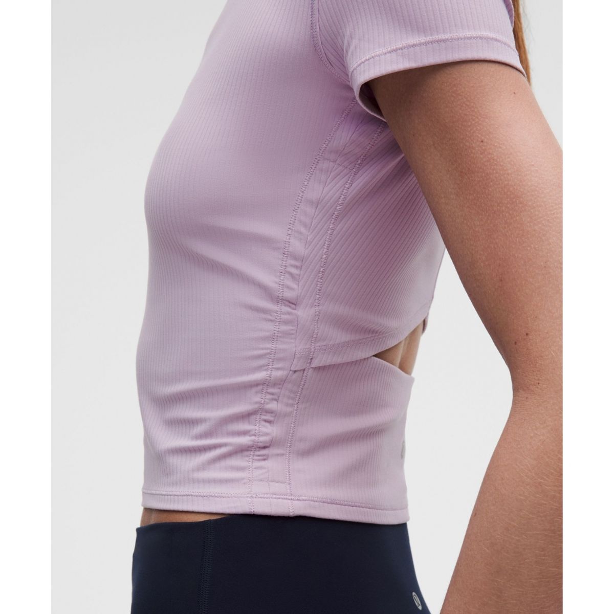 룰루레몬(LULULEMON) 올 잇 테익스 리브드 키홀 숏슬리브 셔츠  LLAY