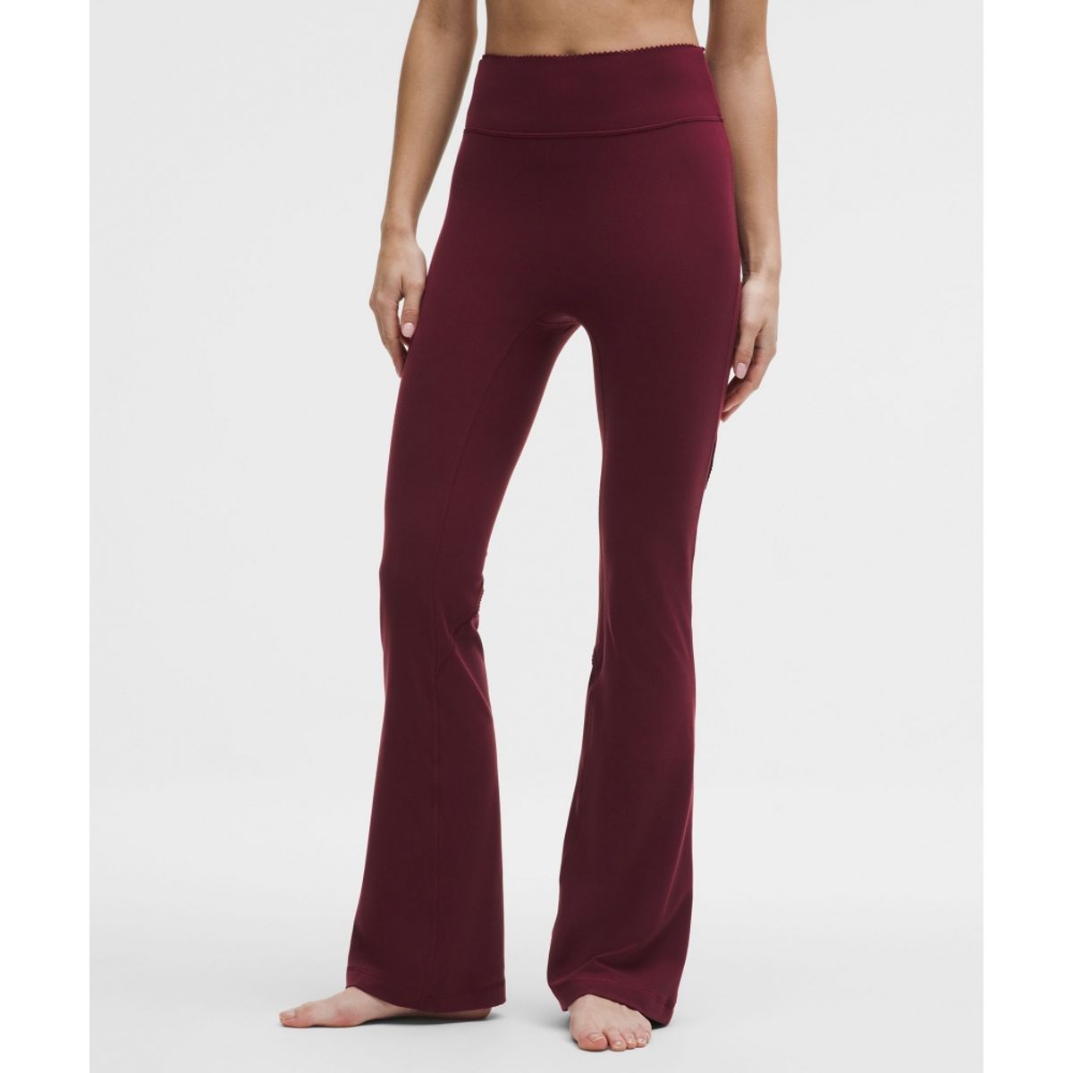 룰루레몬(LULULEMON) 그루브 노라인 하이라이즈 플레어드 팬츠 하트 *아시아 핏  BBAY