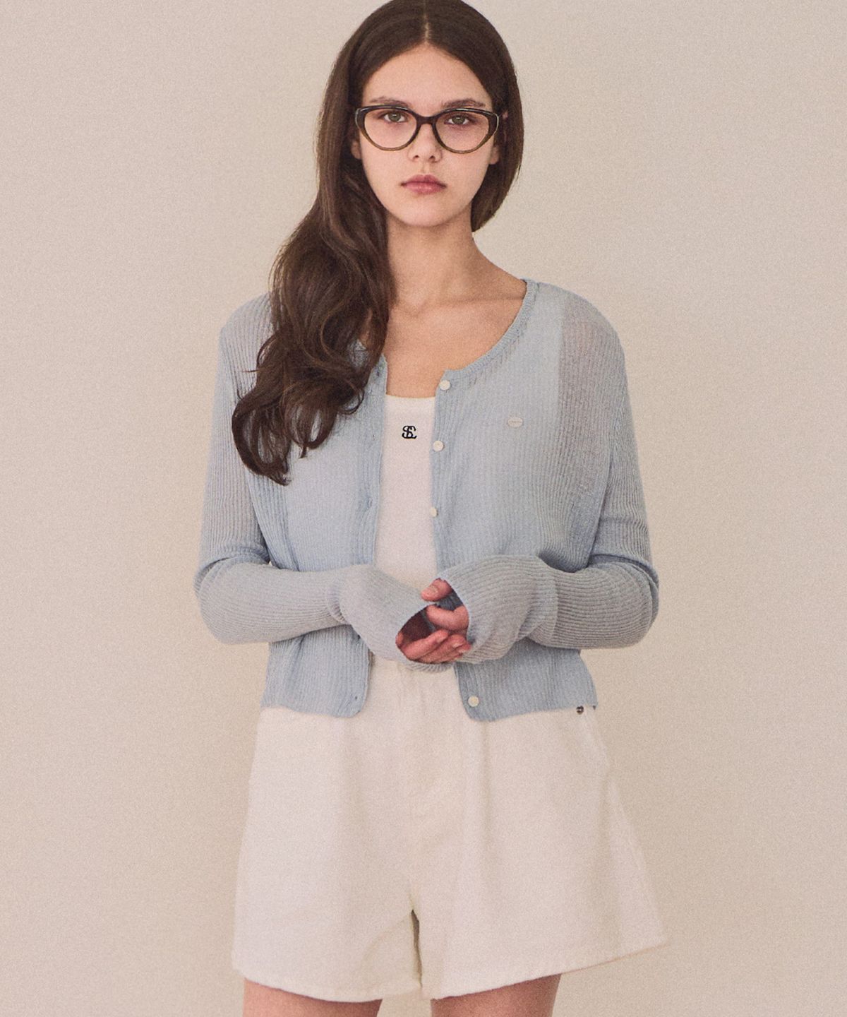 슬로우롤리(SLOWLOLLI) Mellow linen cardigan_5 Colors