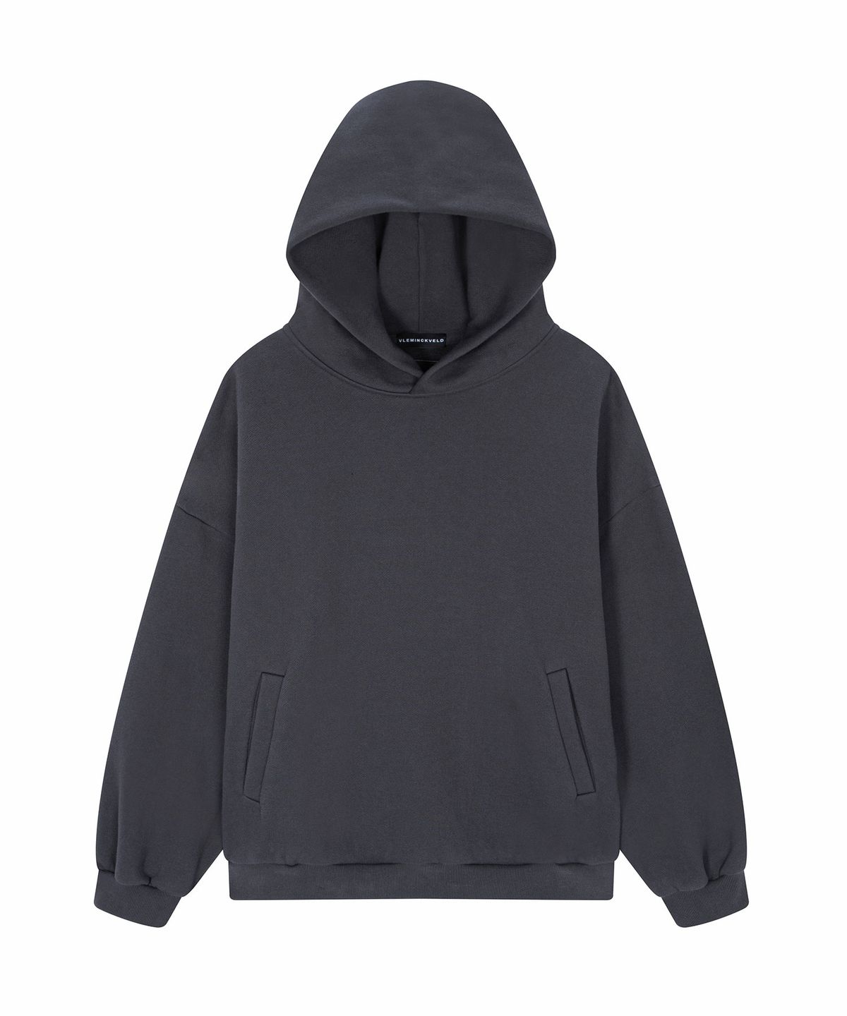 블레민크벨드(VLEMINCKVELD) ANTWERP Spray gun logo Box Hoodie_Gray, Green