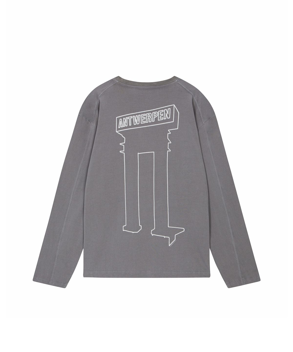 블레민크벨드(VLEMINCKVELD) ANTWERPEN Long sleeve_Gray, White