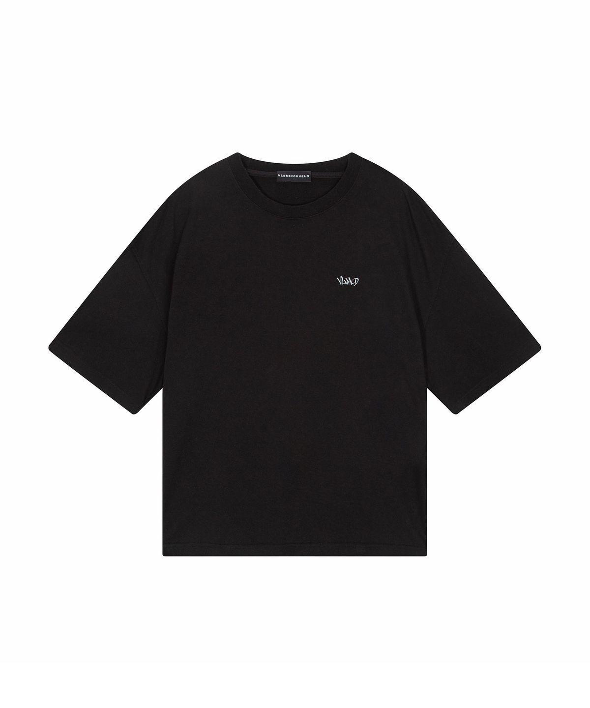 블레민크벨드(VLEMINCKVELD) ANTWERPEN Washed Oversize T-shirts_Black, White