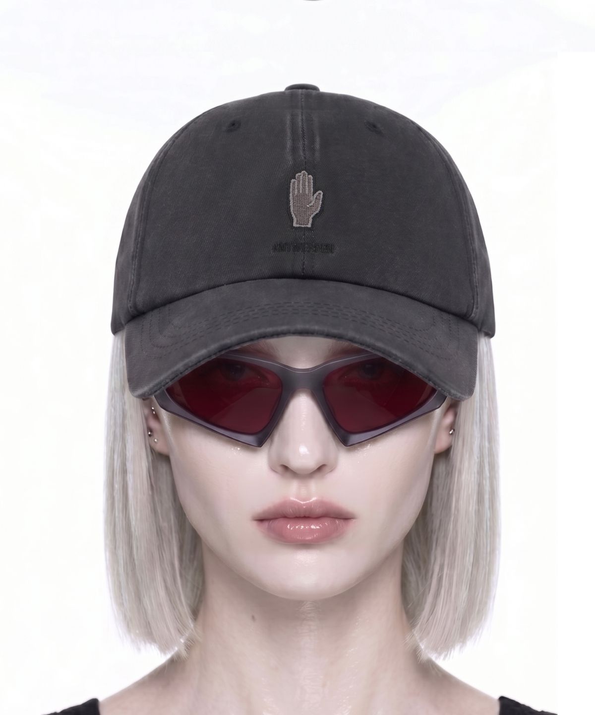 블레민크벨드(VLEMINCKVELD) Vleminckveld Hand Logo Pigment Ball Cap