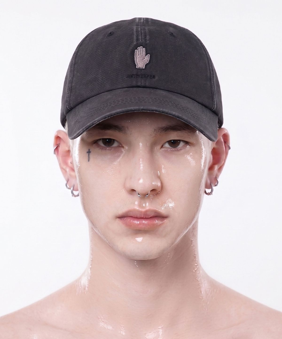 블레민크벨드(VLEMINCKVELD) Vleminckveld Hand Logo Pigment Ball Cap