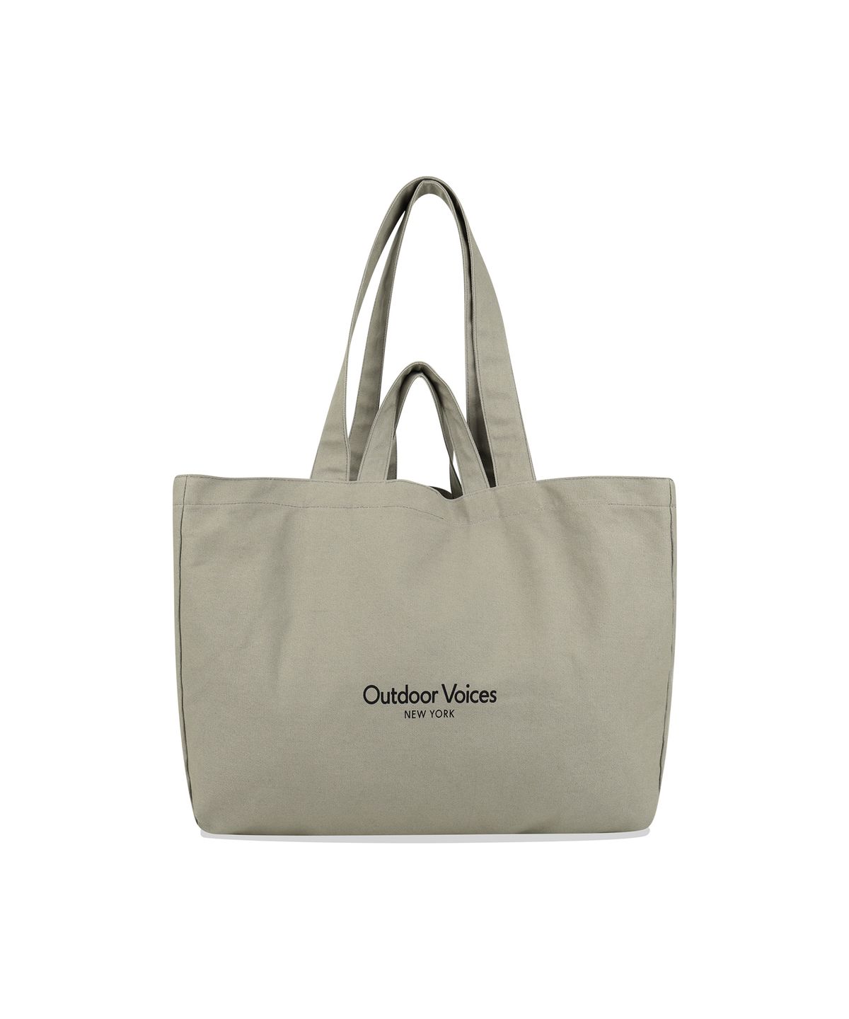 아웃도어 보이스(OUTDOOR VOICES) SIGNATURE CANVAS SHOULDER BAG (GRAY)