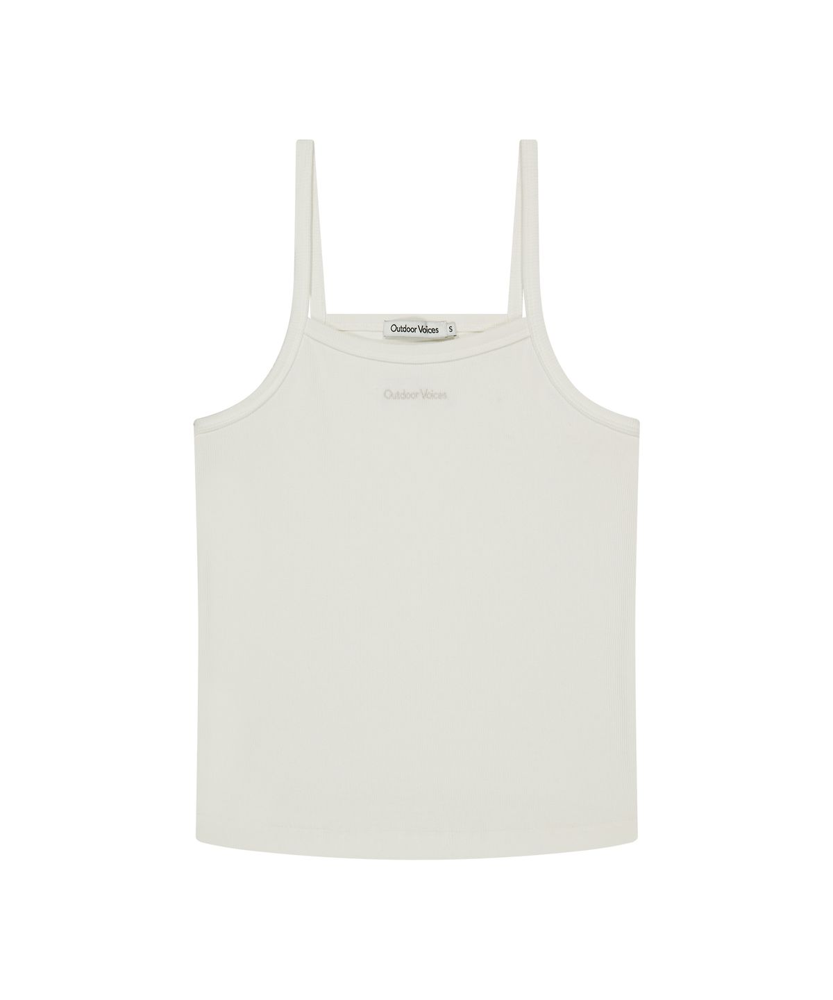 아웃도어 보이스(OUTDOOR VOICES) (W)ESSENTIAL STRAP SLEEVELESS (WHITE)