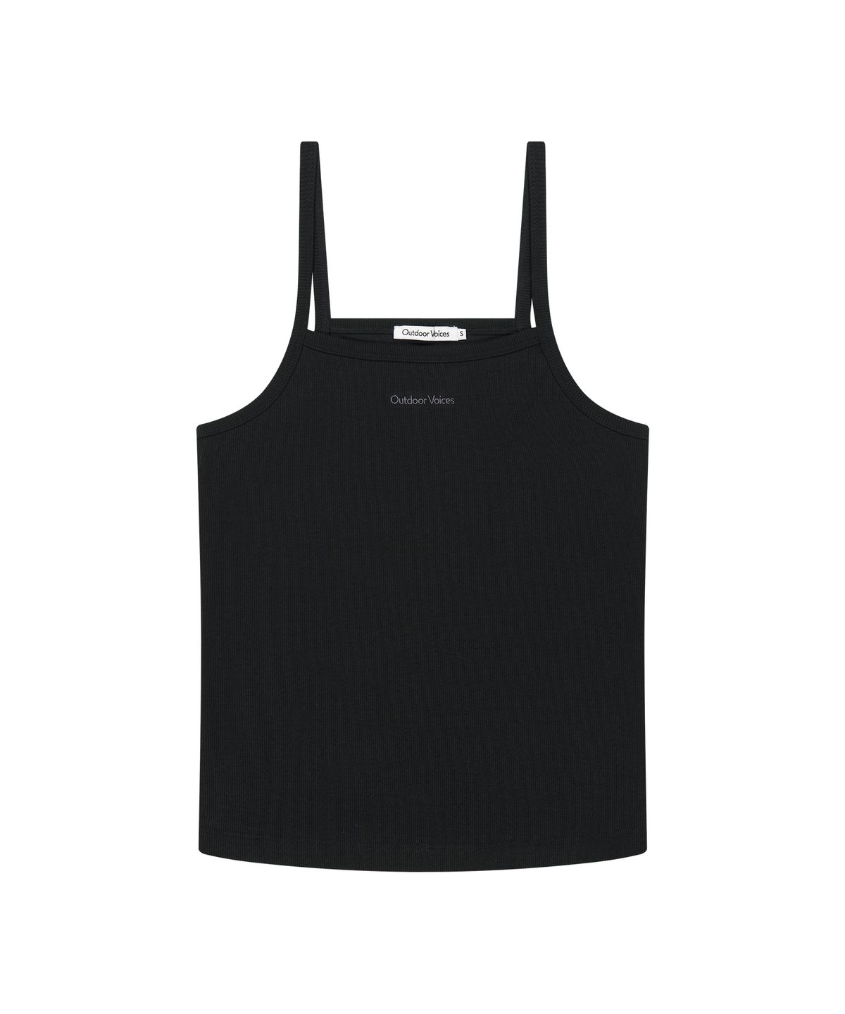 아웃도어 보이스(OUTDOOR VOICES) (W)ESSENTIAL STRAP SLEEVELESS (BLACK)