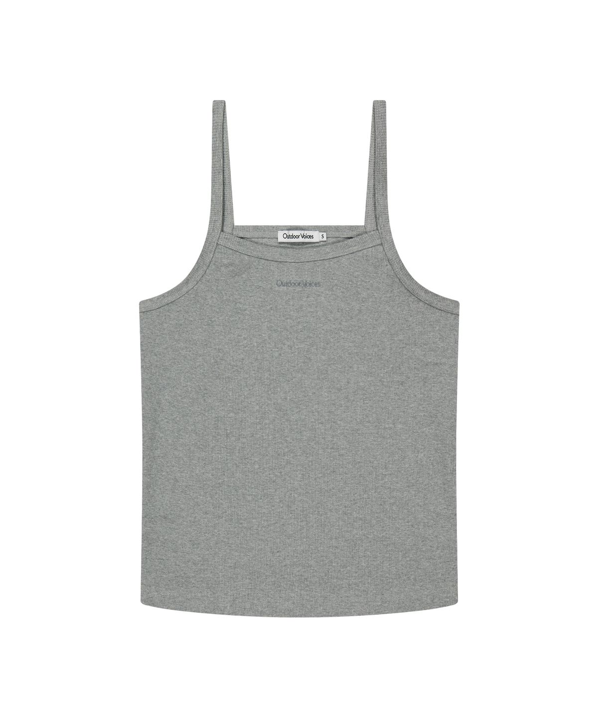 아웃도어 보이스(OUTDOOR VOICES) (W)ESSENTIAL STRAP SLEEVELESS (HEATHER GRAY)