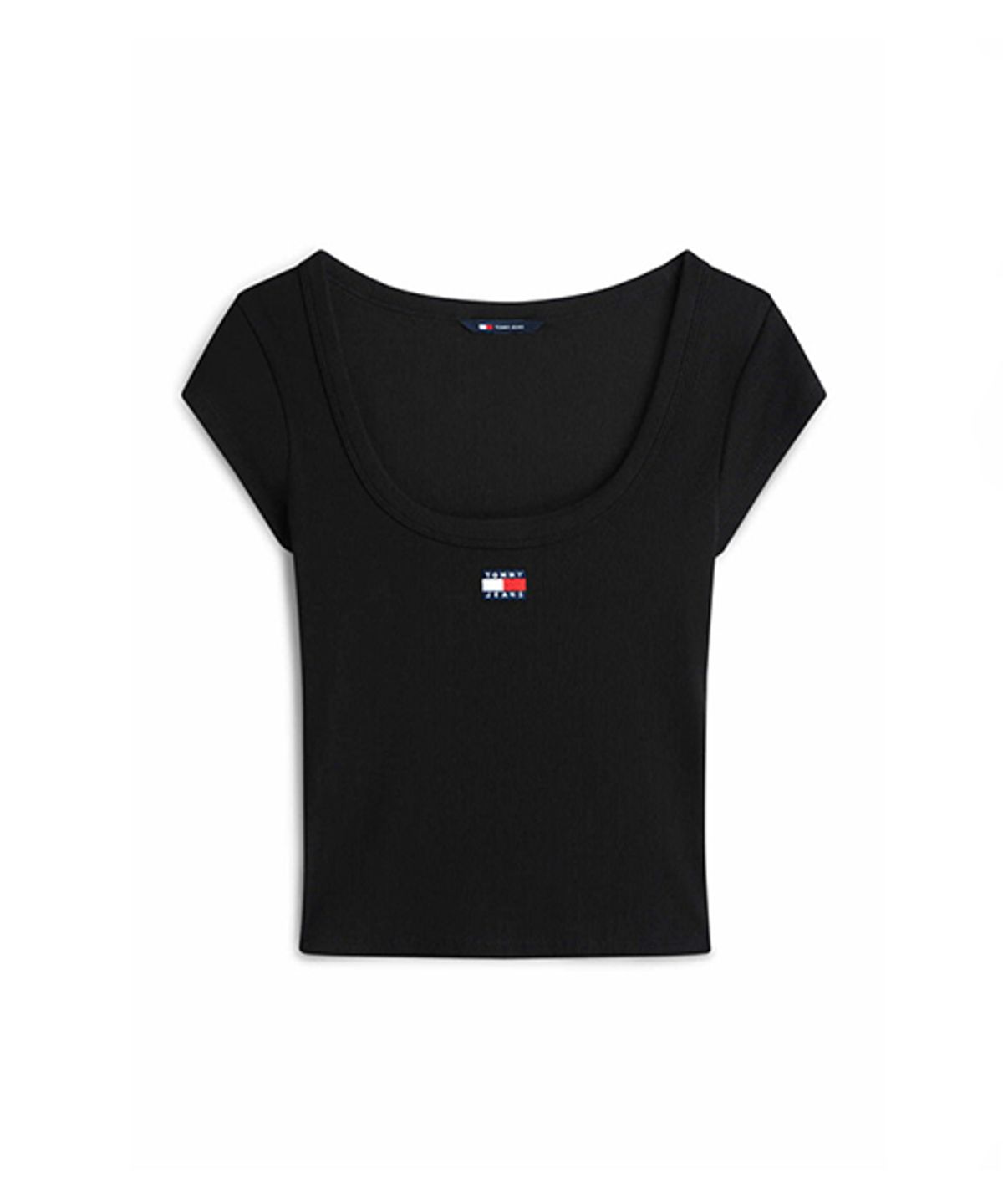 타미진스(TOMMY JEANS) 슬림 립 배지 티셔츠 (T32G6TTO11TWT1BDS)